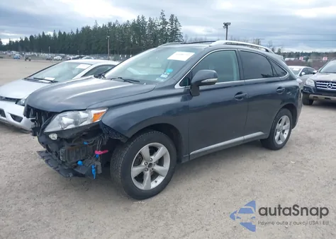 2010 Lexus Rx 350 z USA, uszkodzony, nr VIN 2T2BK1BA0AC069921